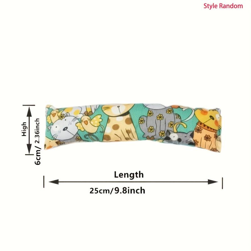 Interactive Cat Pillow Toy for Play and Chew Time