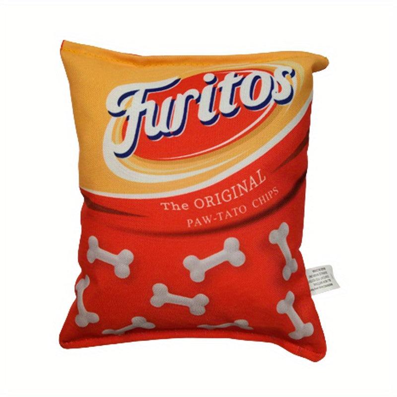 Interactive Pet Chip Chew Toy for Dogs