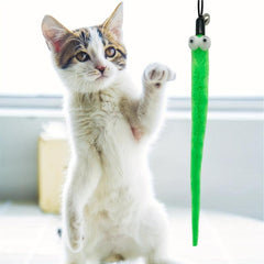 9pcs Interactive Cat Toy with Feather and Bell - Kitten Teasing Set