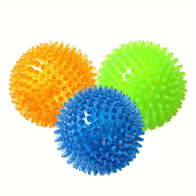 Interactive Dog Chew Toy Fun Training & Teeth Cleaning Random Ball