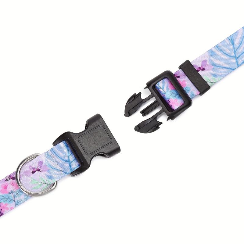Soft Adjustable Dog Collars Breathable Nylon Maximum Comfort