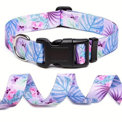 Soft Adjustable Dog Collars Breathable Nylon Maximum Comfort