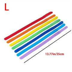 12pcs Reusable Soft Pet ID Collars for Newborn Kitties and Puppies