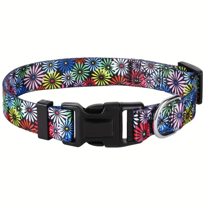 Floral Dog Collars for Small & Medium Dogs
