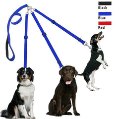 3-in-1 Dog Leash & Seat Belt for Outdoor Activities - No Pulling