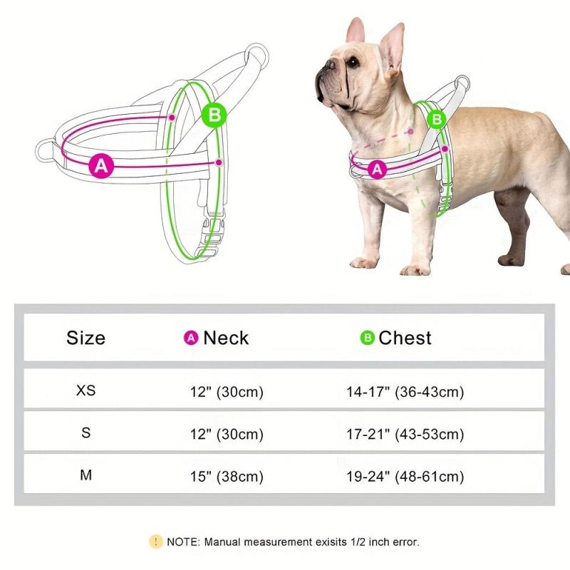 Adjustable No Pull Dog Harness for Small and Medium Breeds