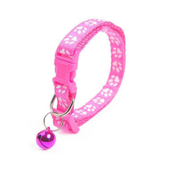 Adjustable Pet Collar with Bell for Small Dogs and Cats