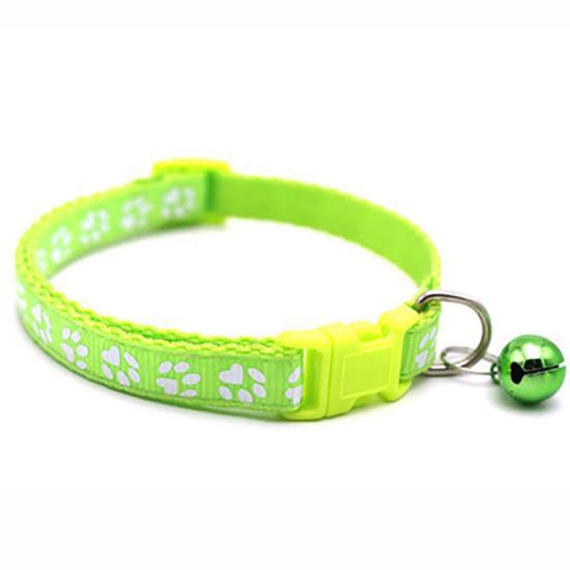 Adjustable Pet Collar with Bell for Small Dogs and Cats