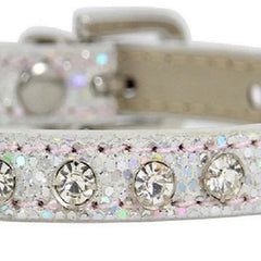 Adjustable Sparkle Drill Cat Collar