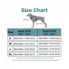 Adjustable No Pull Dog Harness Prevents Choking - Small to Large Dogs