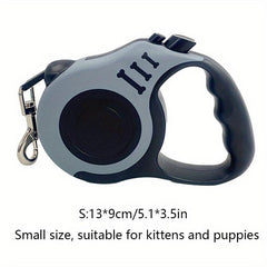 Double Switch Retractable Pet Leash for Dogs