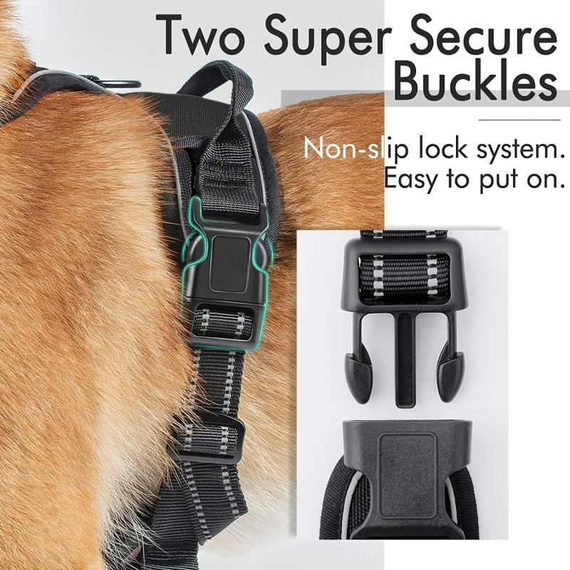 No Pull Dog Harness Adjustable Padded Vest