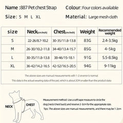 Breathable Dog Harness for Small and Medium Dogs
