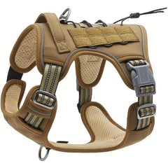 Reflective Tactical Dog Harness for Small, Medium & Large Dogs