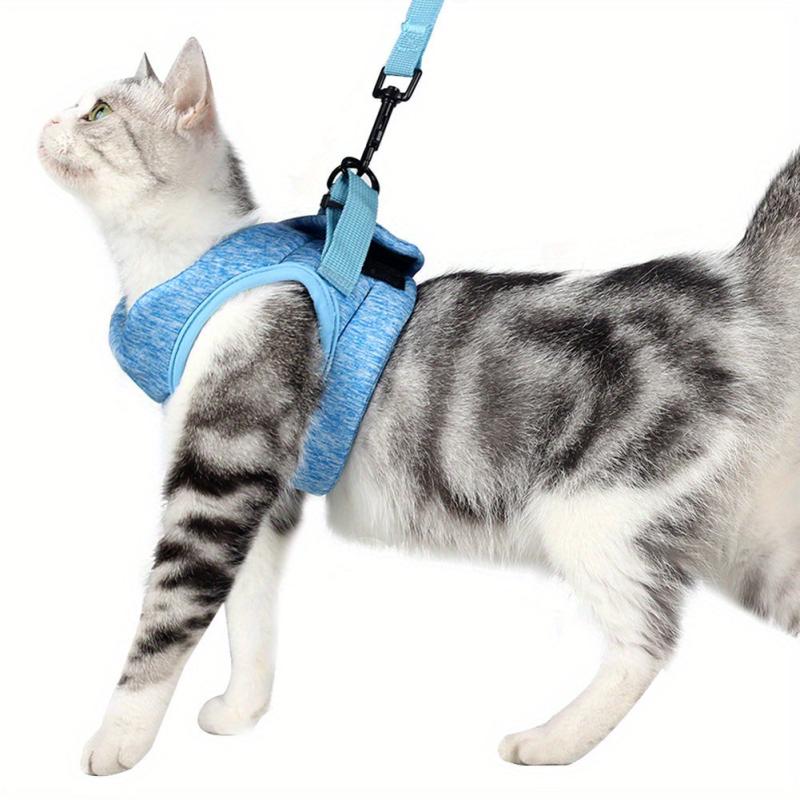 Escape Proof Cat Harness and Leash Set for Small and Medium Cats