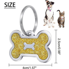 Personalized Engraved Dog Tag for Customized Pet Look