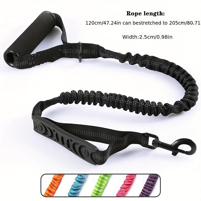 Retractable Dog Leash Explosion Proof Reflective Stretchable & Adjustable