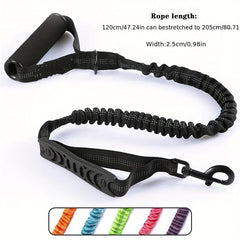 Retractable Dog Leash Explosion Proof Reflective Stretchable & Adjustable