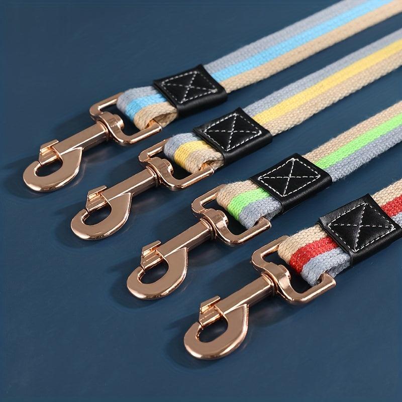 Canvas Dog Leash for Outdoor Training & Walking