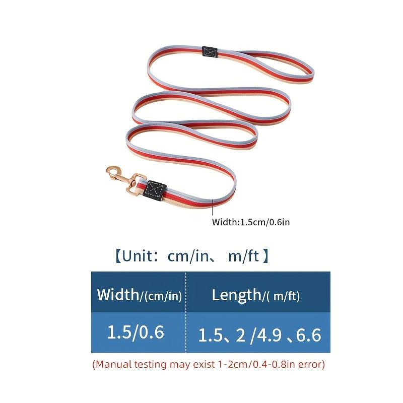 Canvas Dog Leash for Outdoor Training & Walking