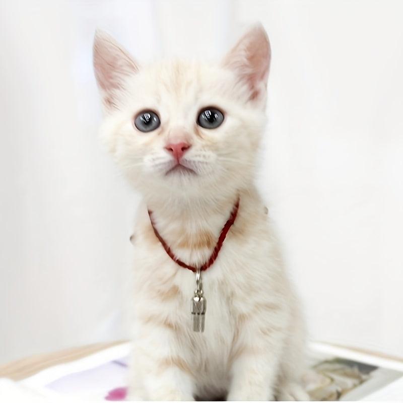 Brass Pet ID Tag Address Tag Collar Ornament