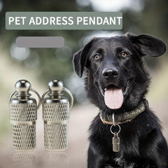 Brass Pet ID Tag Address Tag Collar Ornament