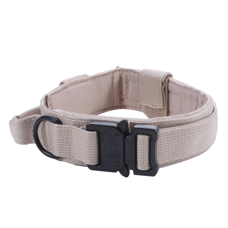 Adjustable Dog Collar With Handle For Training