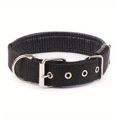 Adjustable Nylon Dog Collar Soft Durable Puppy Collars for Small Medium Large