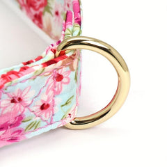 Custom Flower Printed Collar for Medium & Large Dogs