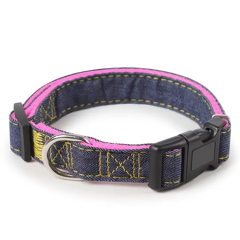 Denim Cat Collars - Stylish Pet Supplies