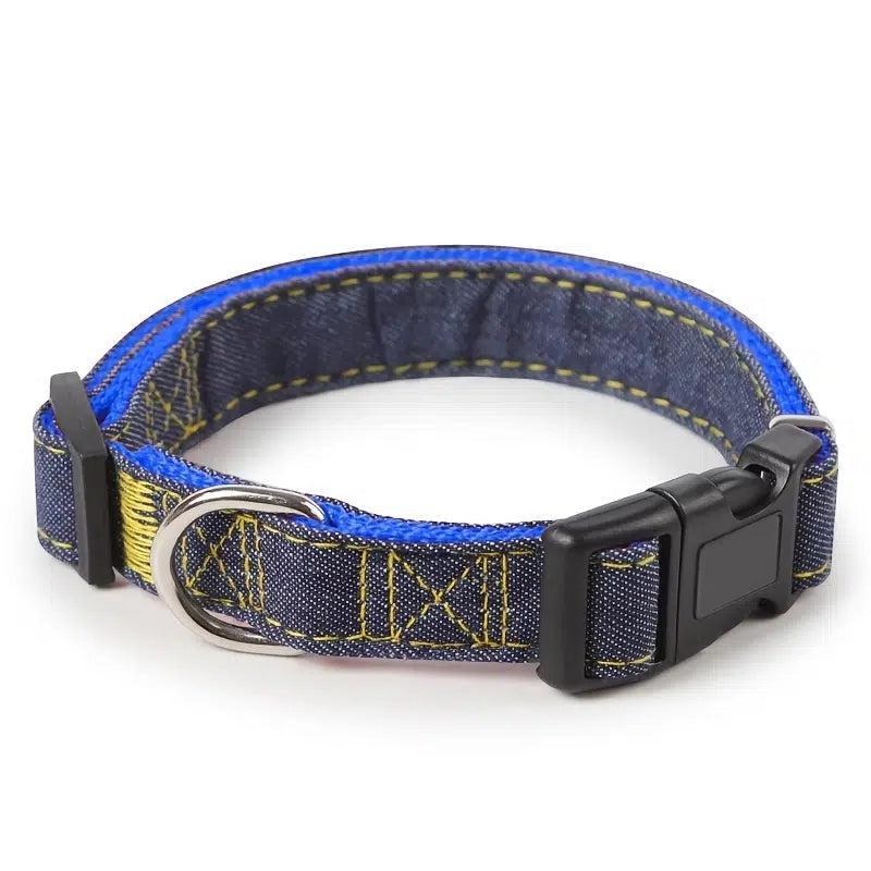 Denim Cat Collars - Stylish Pet Supplies
