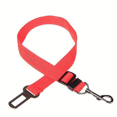 Adjustable Vehicle Safety Seatbelt for Pets - Car Dog Cat Harness