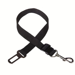 Adjustable Vehicle Safety Seatbelt for Pets - Car Dog Cat Harness