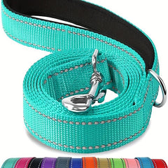 Reflective Double Sided Dog Leash with Padded Handle