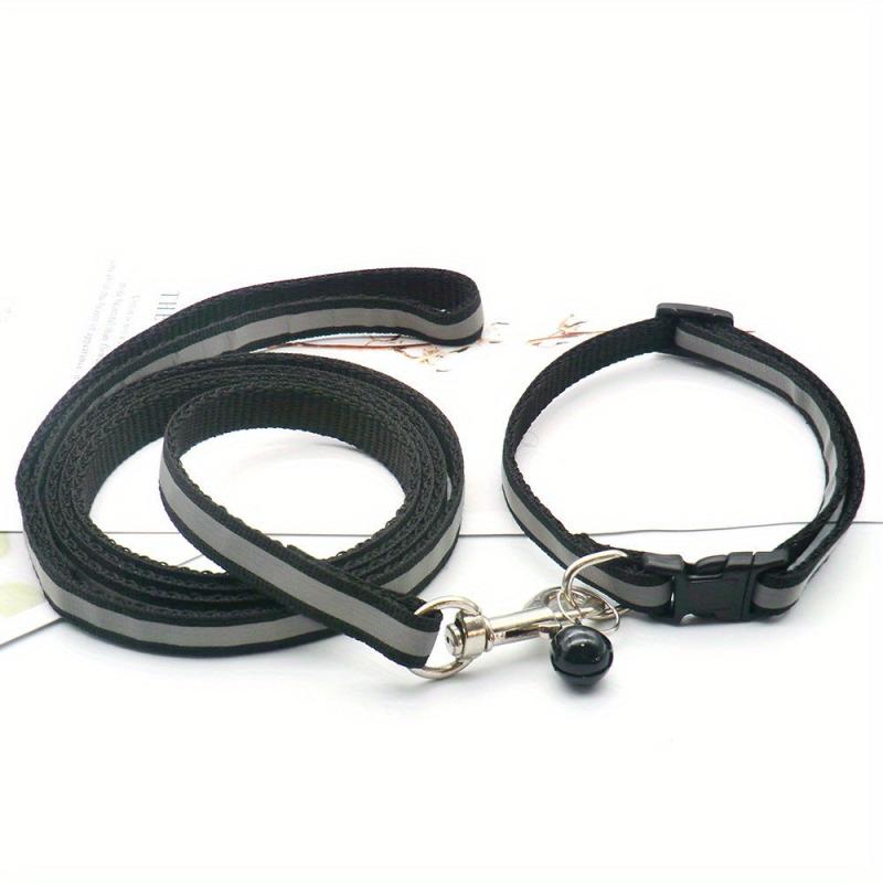 Reflective Dog Leash for Night Safety - Cats and Puppies