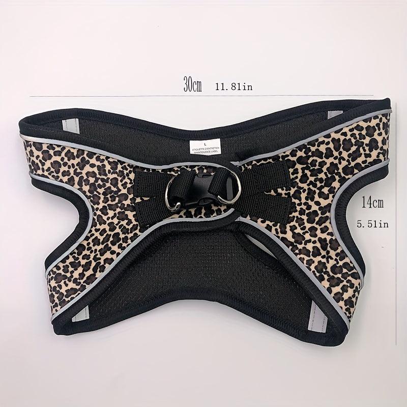 Small Dog Harness Puppy Reflective Chest Breathable Mesh Pet Harness