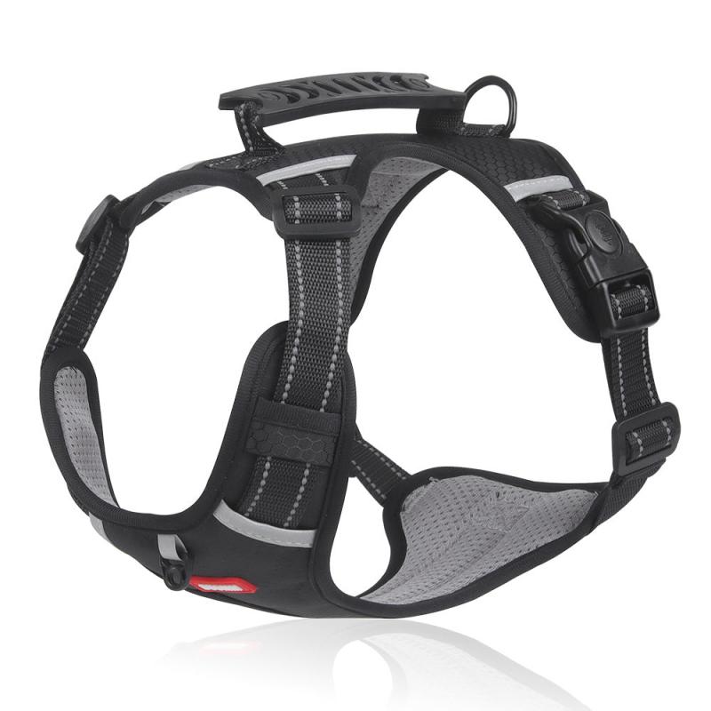 Reflective Pet Harness No Pull Harness with Easy Control Handle
