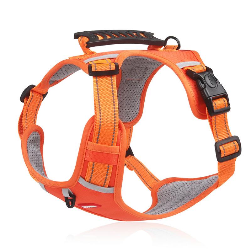 Reflective Pet Harness No Pull Harness with Easy Control Handle