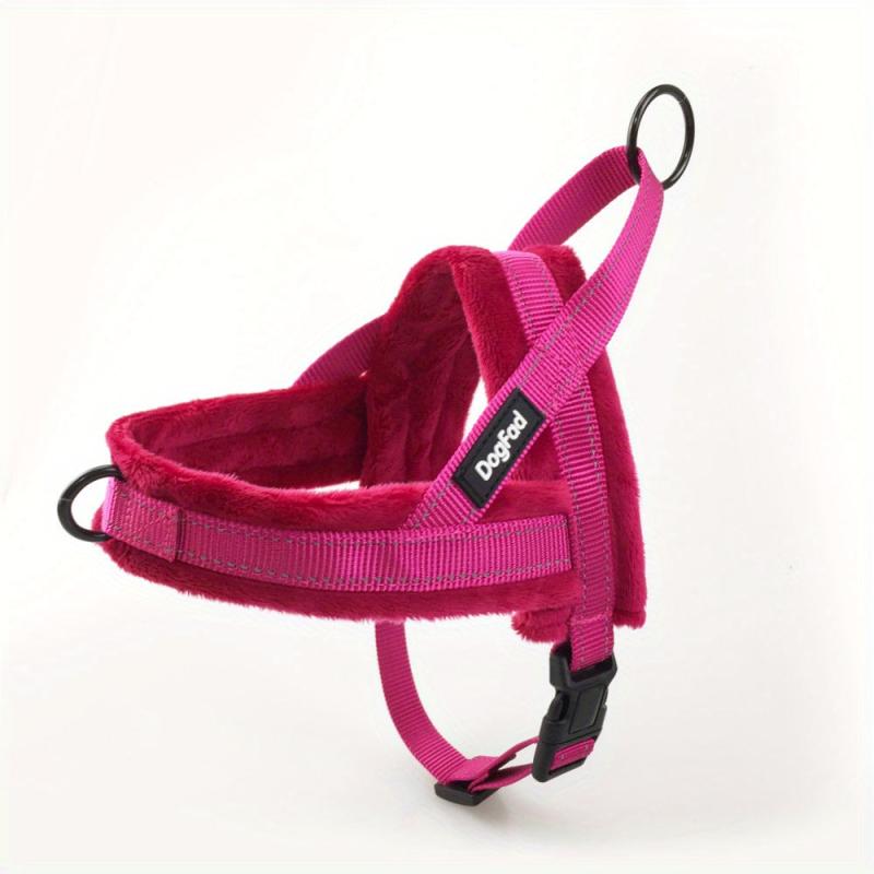 Reflective Padded Dog Vest Harness Set