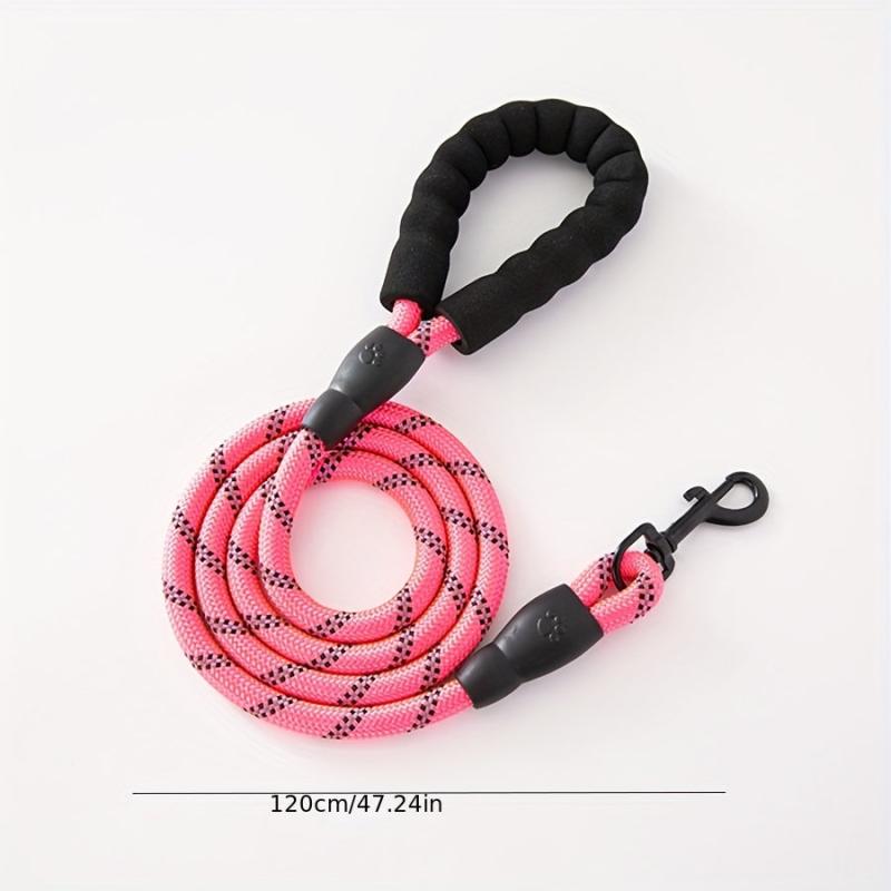 Reflective Dog Leash Nylon Rope for Small Medium Dogs