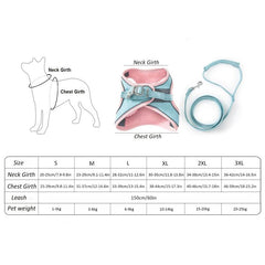Adjustable Cat Harness And Leash Set for Kittens