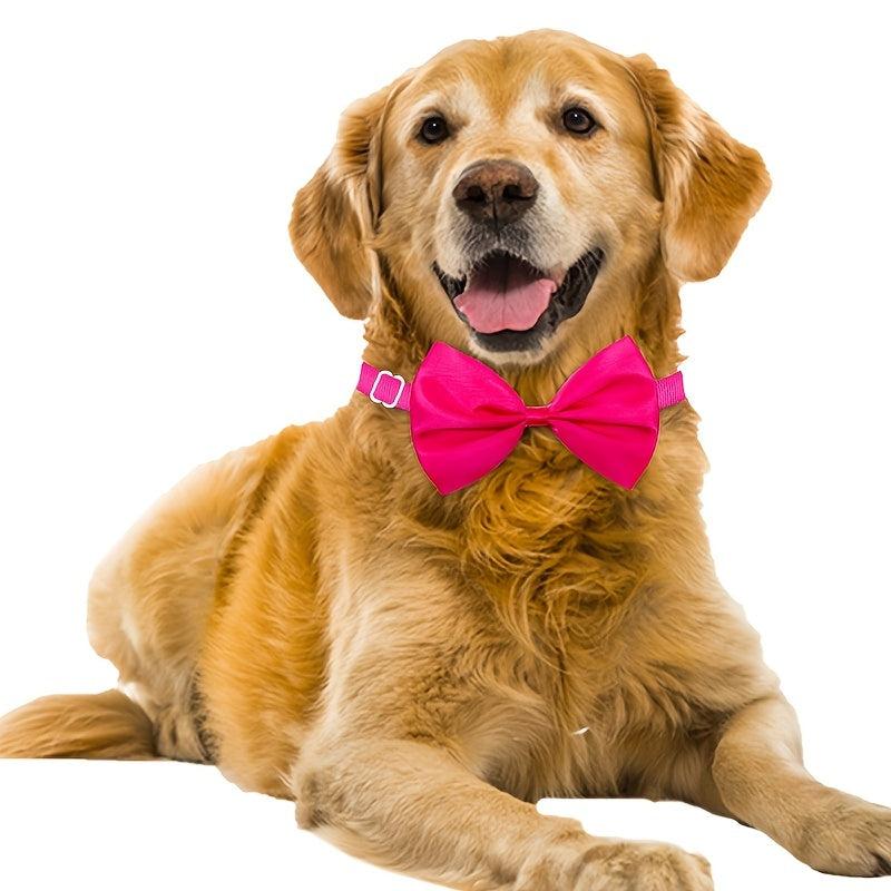 Adjustable Candy Bow Tie Collar for Pets