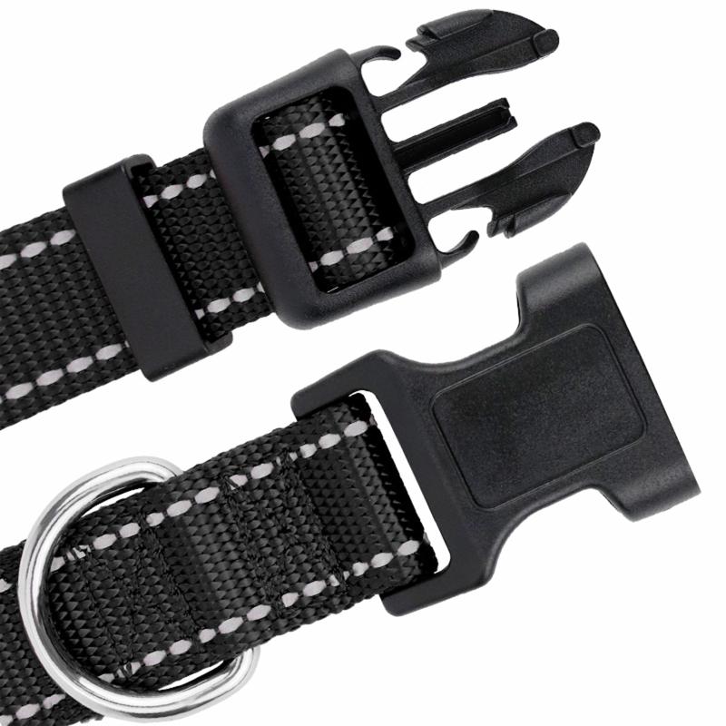 Reflective Dog Leash & Collar Set for Safety & Visibility