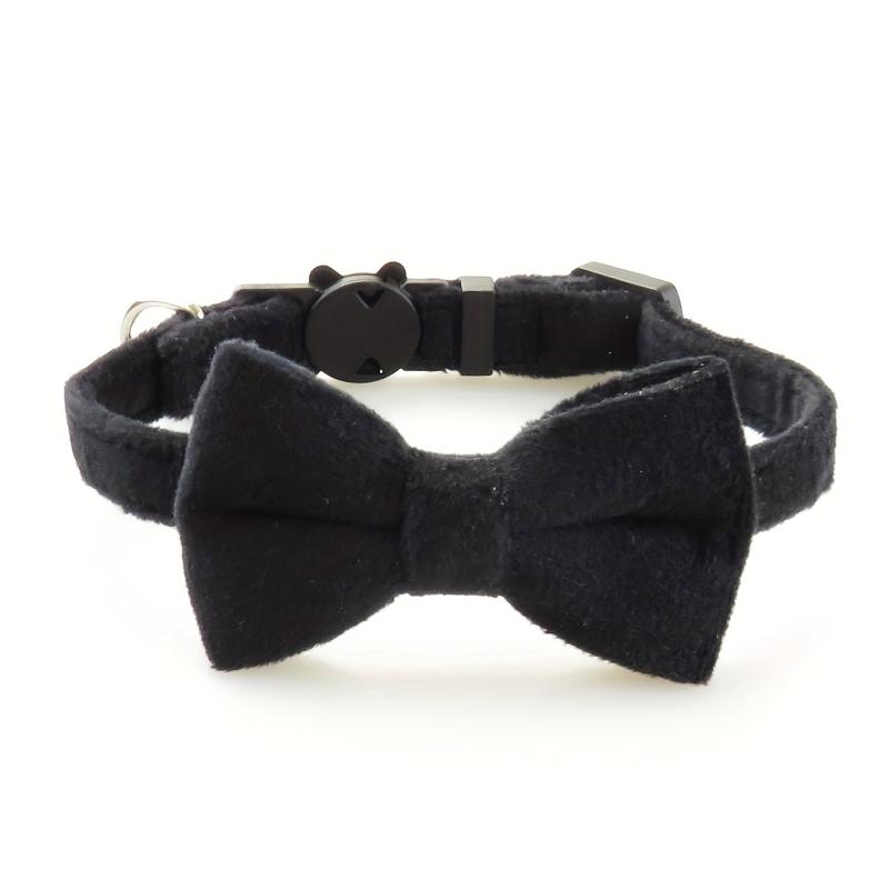 Adjustable Pet Collar with Bell and Bow Tie for Cats and Puppies