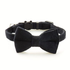 Adjustable Pet Collar with Bell and Bow Tie for Cats and Puppies
