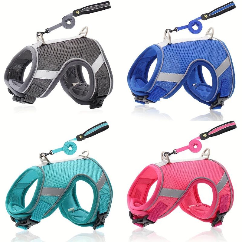 Breathable Mesh Dog Chest Strap for Walking Dogs