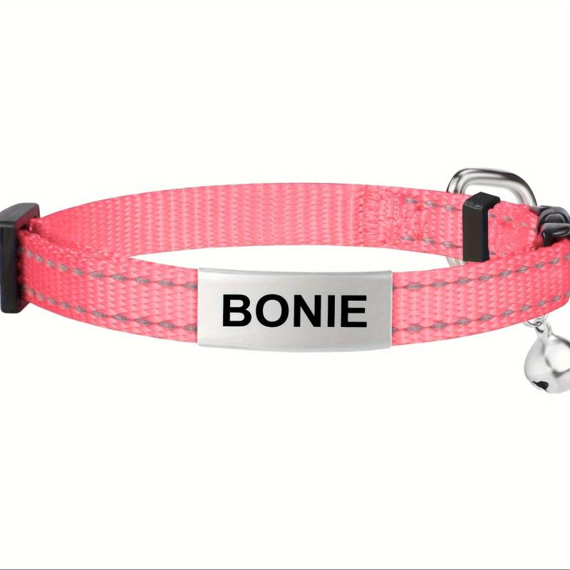 Stylish Reflective Cat Collar with Bell