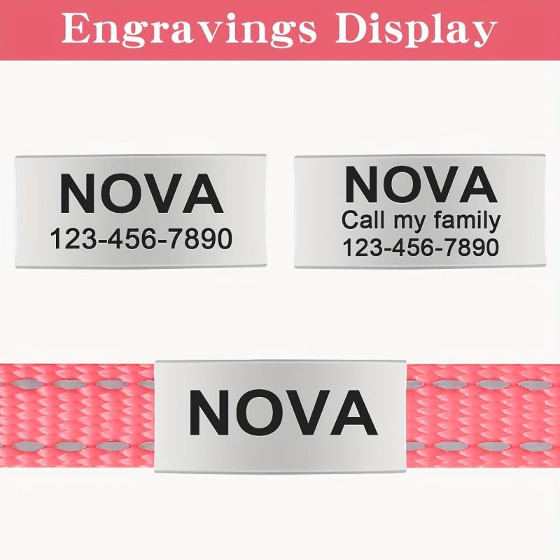 Stylish Reflective Cat Collar with Bell