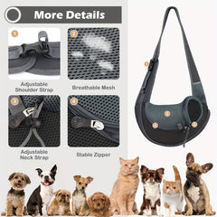 Taglory Pet Backpack Cat And Dog Travel Portable Messenger Shoulder Bag