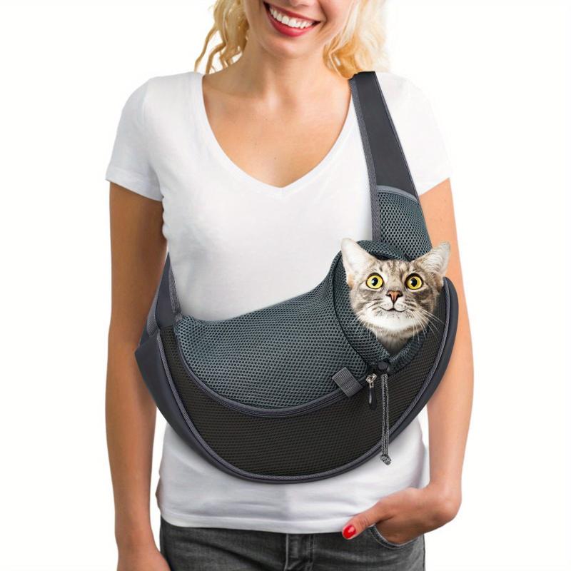 Taglory Pet Backpack Cat And Dog Travel Portable Messenger Shoulder Bag